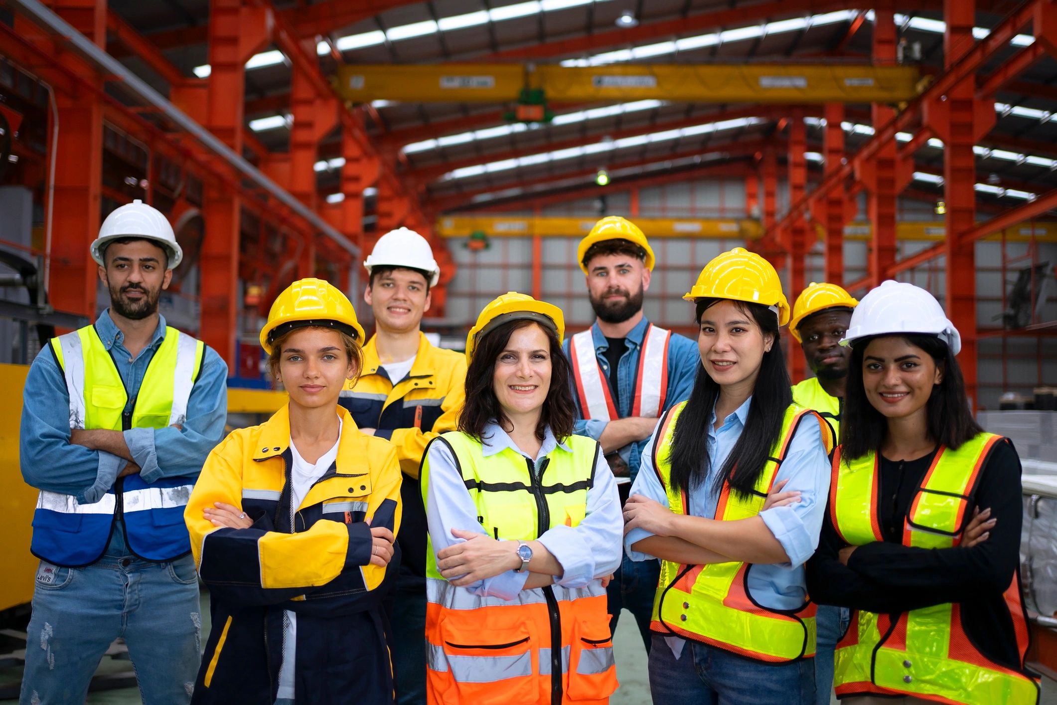 Profesional mexicano en planta industrial