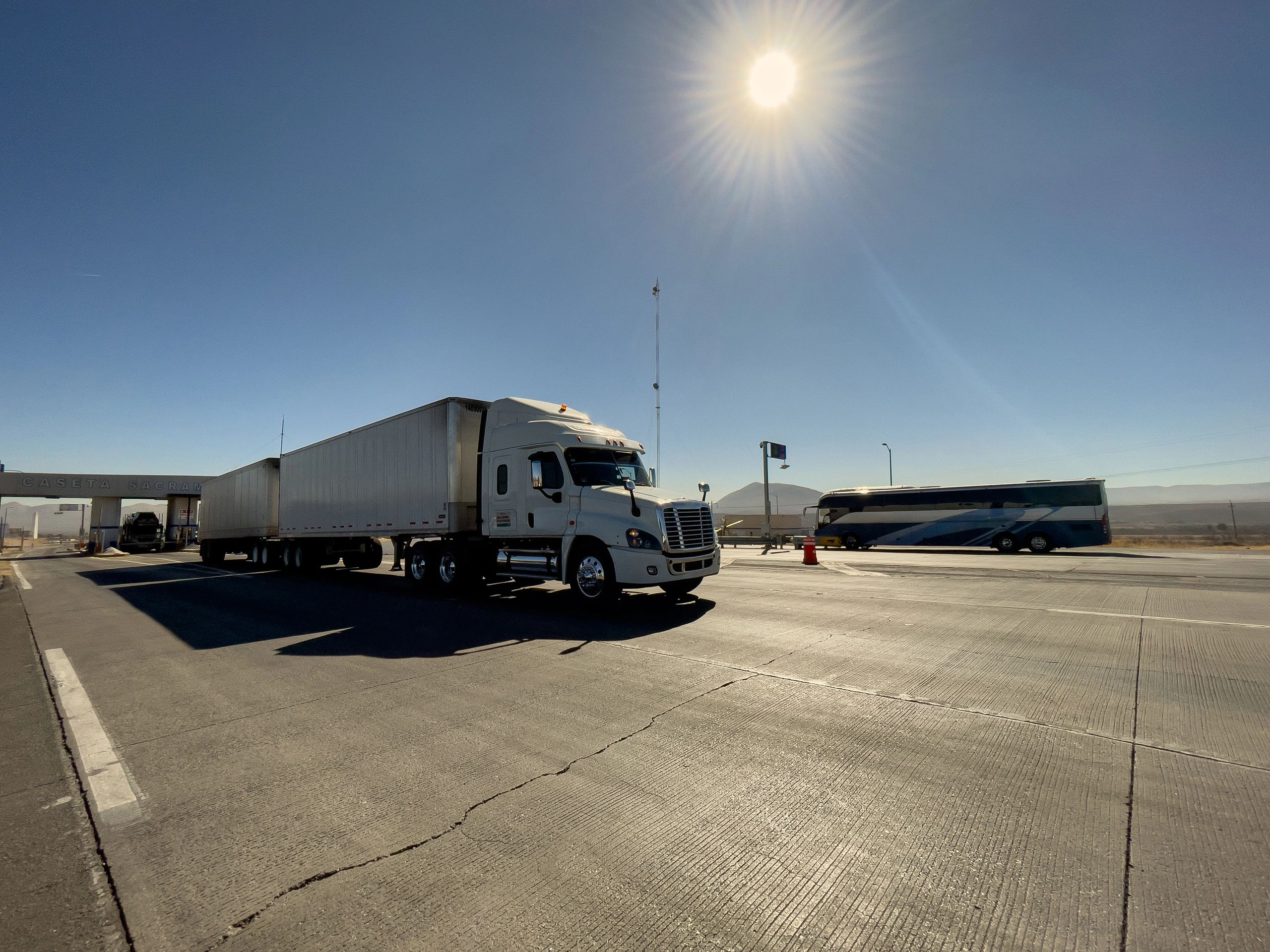 Transporte de carga en carretera de México